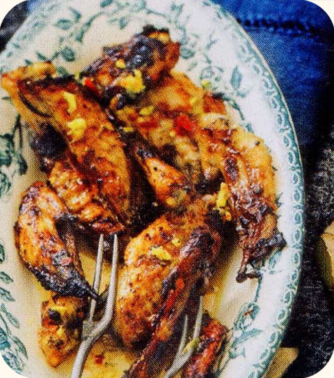 Ailerons de poulet épicés