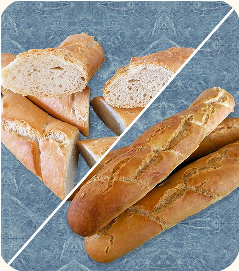 La baguette de pain