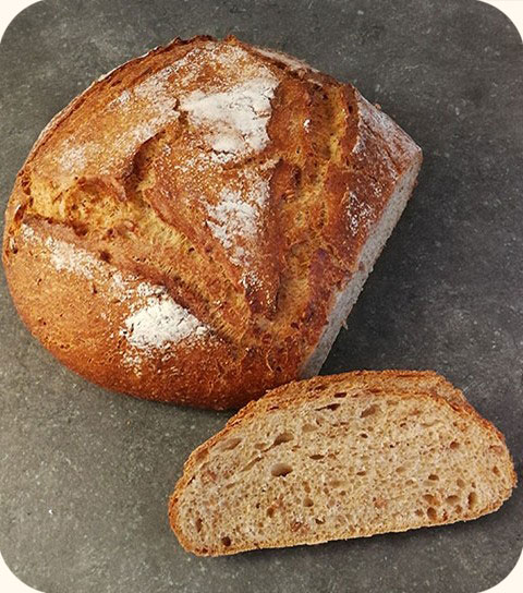 Pain céréales et épeautre au levain