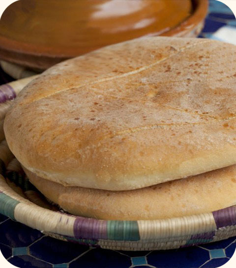 Batbout – Pain marocain cuit à la poêle